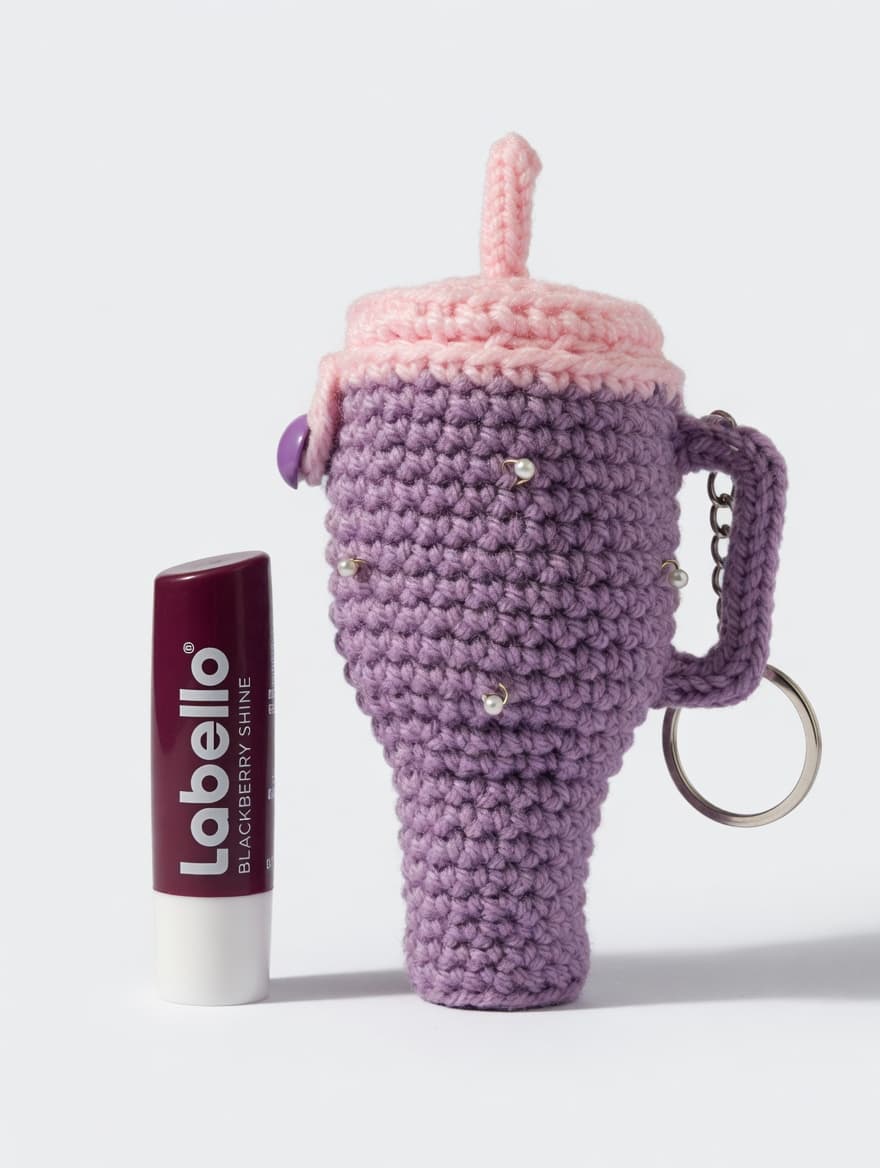 Stanley Lip Balm Holder Keychain