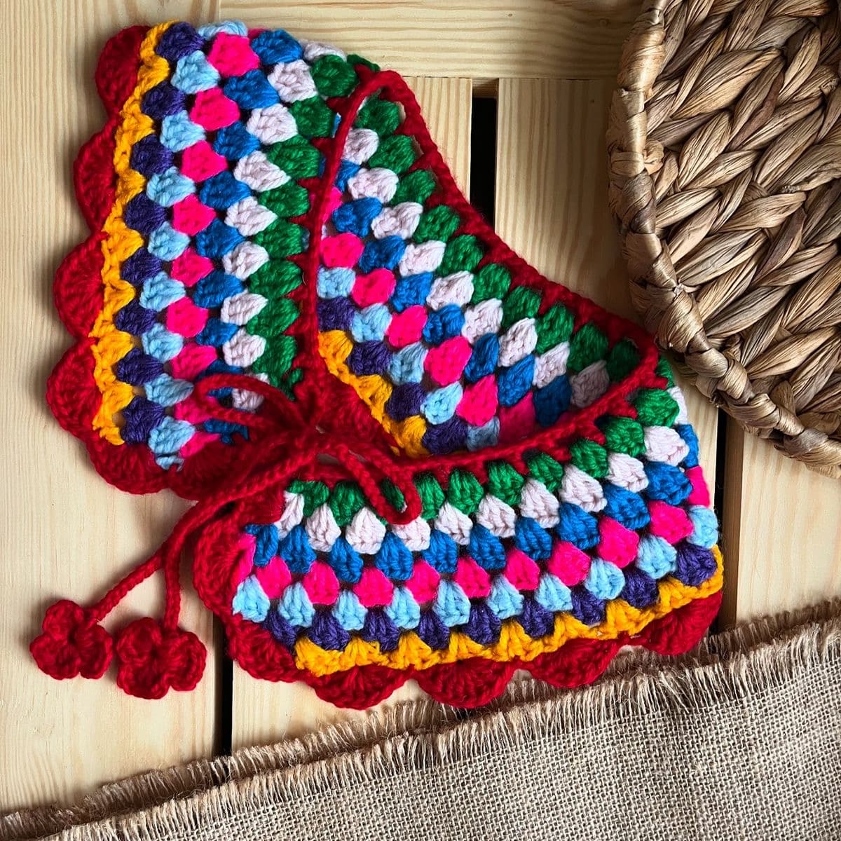 Crochet Detachable Collar